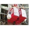 Painted or Hot Dipped Zinc Passenger Hoist SC100 / 100 With Cage Size 3 * 1.3 * 2.7m