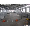 customized steel galvanized temporary fence