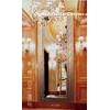 Retangular Decorative Framed Mirror , 13mm Thickness Art Glass Mirror