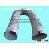 Heat resistant spiral flexible duct with buckle coupling