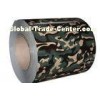 Camouflage Colored Galvanized Steel Coil / Prepainted Galvanized Steel Coils PPGI Plates