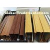 U-aluminum Profile Screen Ceiling , Linear Aluminium metal drop ceiling tiles Metallic 0.8mm