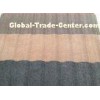 waterproof residential steel roofing Tiles For Metal Stone Coated Roofing , 0.3mm - 0.5mm