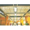 airports Expansive Commercial Ceiling Tiles K shaped With Akzo Nobel powder coating
