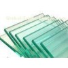 3mm / 4mm Clear Float Flat Tempered Glass / Toughened Glass For Cabinet , Solid Structure