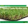 Green / Brown Residential Artificial Turf Carpet For Balcony 12000dtex