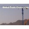 Leg Fixing Type Topless Tower Crane For Power Stations & Bridges , 60m Lifting Height