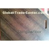 Horizental Vein HDF Laminated Wooden Flooring of Vgroove 4 sides