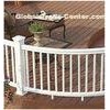 Water Roof Wood Plastic Composite Railing WPC Bridge Parapet Railing