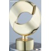 Torsion Circle Metal Curtain Rod Finial