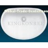 OEM Extremely Hard And Solidate Artificial Stone Resin Kitchen Sinks / Solid Surface Sinks