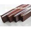 Linear Aluminium metal drop ceiling tiles Metallic 0.8mm , Heat transfer coating