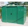 6x4 Mini Apex Metal Garden Shed , Sunor Prefabricated Double Doors Storage Sheds
