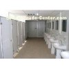 Standard Portable Ablution Container - Galvanized Steel Structure, Flatpacked