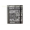 Black Leather Address Journal