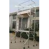 Lightweight Aluminium Mobile Tower Scaffold / Work Station / LaddersFor For Building Maintenance