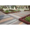 High Stability Plastic Composite Wood Decking Recyclable For Road Plates