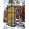 Adjustable square or rectangle Concrete Column Formwork with plywood, timber beam etc