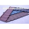 Corrugated Stone Coated Colour Steel Roof Tiles Lightweight For Residential Steel Roofing