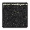 Black Modified Acrylic Solid Surface Stone Panel 6 ~ 30 mm for Doors Decoration