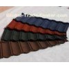 Grey Blue Roman Steel Roofing materials Tiles Color Coated For House roofing shingle , 1280mm * 380m