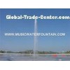 High Jets Spray Hundred Meter Patio Water Fountains  For The Dry Land
