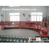OEM Steel Red Arc High Working Powered Suspended Platform Cradle for Building Decoration