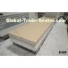 Heat Resistance Cream Artificial Wall Stone Acrylic Solid Surface Sheets