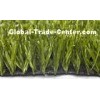 Waterproof Soccer Artificial Grass Fibrillated Field Green Synthetic Turf