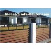 Wood Plastic Composite Fences Board For Yard Project Decoration