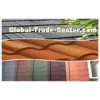 Arc / Classic Rainbow Lightweight Metal Roofing Tiles / Stone Coated Steel Roof Tile
