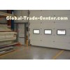 Zinc coated surface Industrial Polyurethane sandwich panel doors rust proof