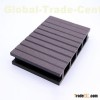 DF03 wood plastic composite waterproof flooring/outdoor flooring