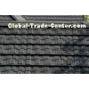 Windproof Corrugated Stone Coated Roofing Tiles Grey , House Exterior Roofing Tiles