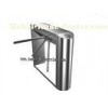 Manual barrier steel bi-directional waist height turnstiles for supermarket entrance
