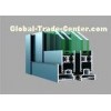 Industrial Powder Coating Aluminium Extrusion Profile 6063 / 6005 T5