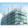 2 x 3 kW Power Aerial Single Lifting Mast Climbing Work Platform For Inside Wall Drawing Painting