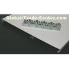Straight / beveled Edge S - shaped Aluminium Strip Ceiling RAL color For airport