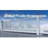 Metal Galvanized Zinc Auto Galvanized Sliding Gate , Wireless Trackless Electric Sliding Gate