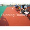 Non-static Plastic Race Track with SGS Colored Flooring Tiles