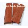 Modern Aluminum Strip Ceiling U Shaped Wood Grain Color For Hotel Airport