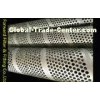 Straight Weld Perforated Muffler tube , SUS316 / 316L Perforated Stainless Steel Tube