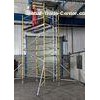 Lightweight Professional Aluminium Mobile Scaffold Flexibility Versatility For Inspecting Roof