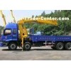 Durable 16 Ton Knuckle Truck Mounted Crane For Heavy Things Lifting