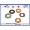 Spring Steel Washers / Double Coil Spring Washers For Rail Sleeper screw