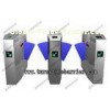 TCP / IP Retractable Flap Barrier Gate Turnstile for Office Building and Parking Place