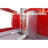 Red Double Cage Construction Material Electrical Hoist 380V 50Hz , Industrial Hoists