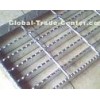 welding Stair Tread Steel Bar Grating anti-corrosion with hot dipped zinc coat
