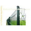 PVC Coated Chain Link Fence / Black 24 Galvanized Welded Wire Fence