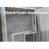 Metal Mesh Commercial Ceiling Tiles for building decoration , Aluminum Grid Plate